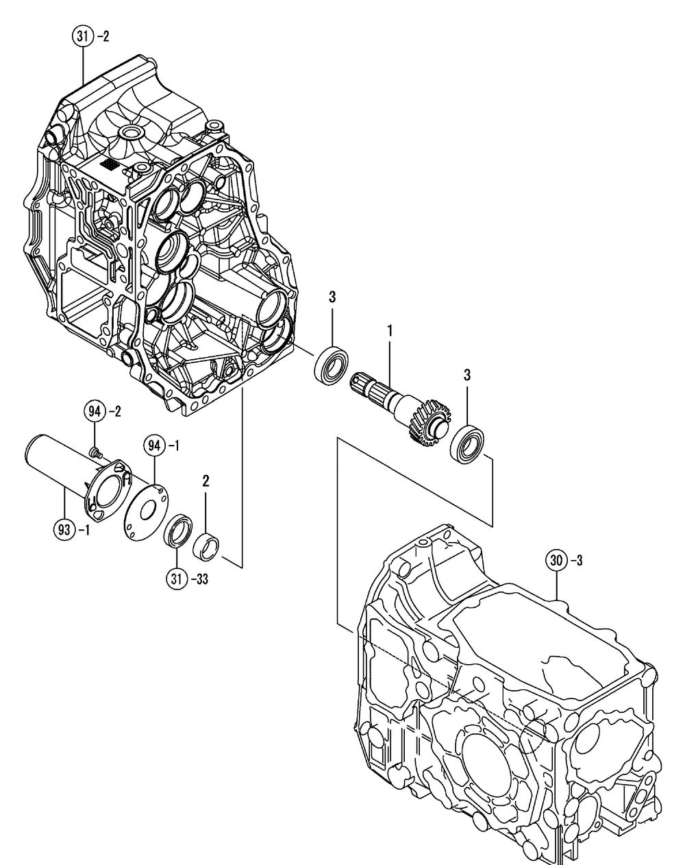 Mid Pto Shaft Diagram and Parts List for SX3100 54ALB4S727-54ALB4SW727-54ALB4SX727-54ALB4SY727-54ALB4SZ727-54AMB4S727-54AMB4SW727-54AMB4SX727-54AMB4SY727-54AMB4SZ727 Cub Cadet Lawn Tractor